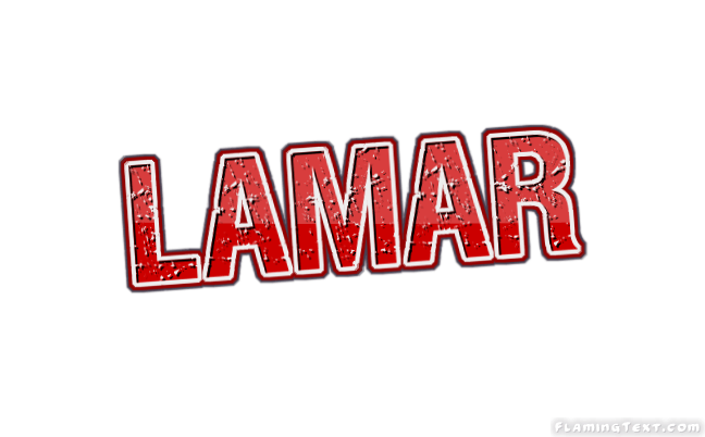 Lamar Logo - Lamar Logo | Free Name Design Tool from Flaming Text