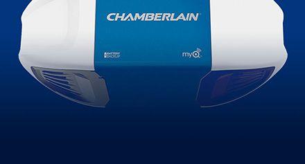 Chamberlain Logo - Chamberlain | Garage Door Openers, Remotes and Parts