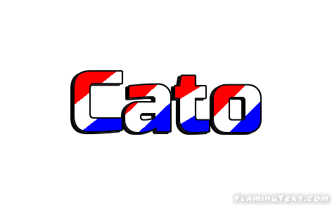 Cato Logo - United States of America Logo. Free Logo Design Tool from Flaming Text