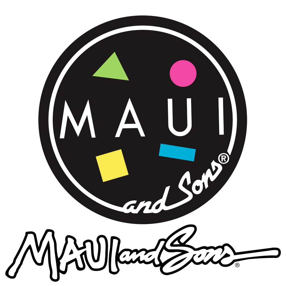 Maui Logo - Maui and Sons Extra Soft Micro Beads Neck Pillow Style (Hawaiian Flowers)