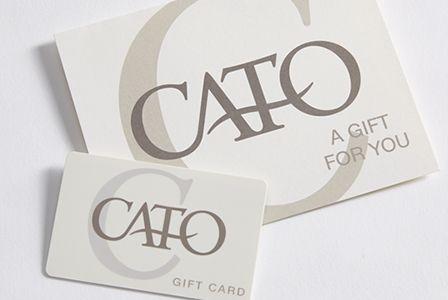 Cato Logo - Gift Card
