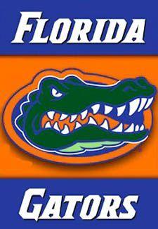 GatorNation Logo - Florida Gators ORANGE AND BLUE Logo Poster NCAA Wall