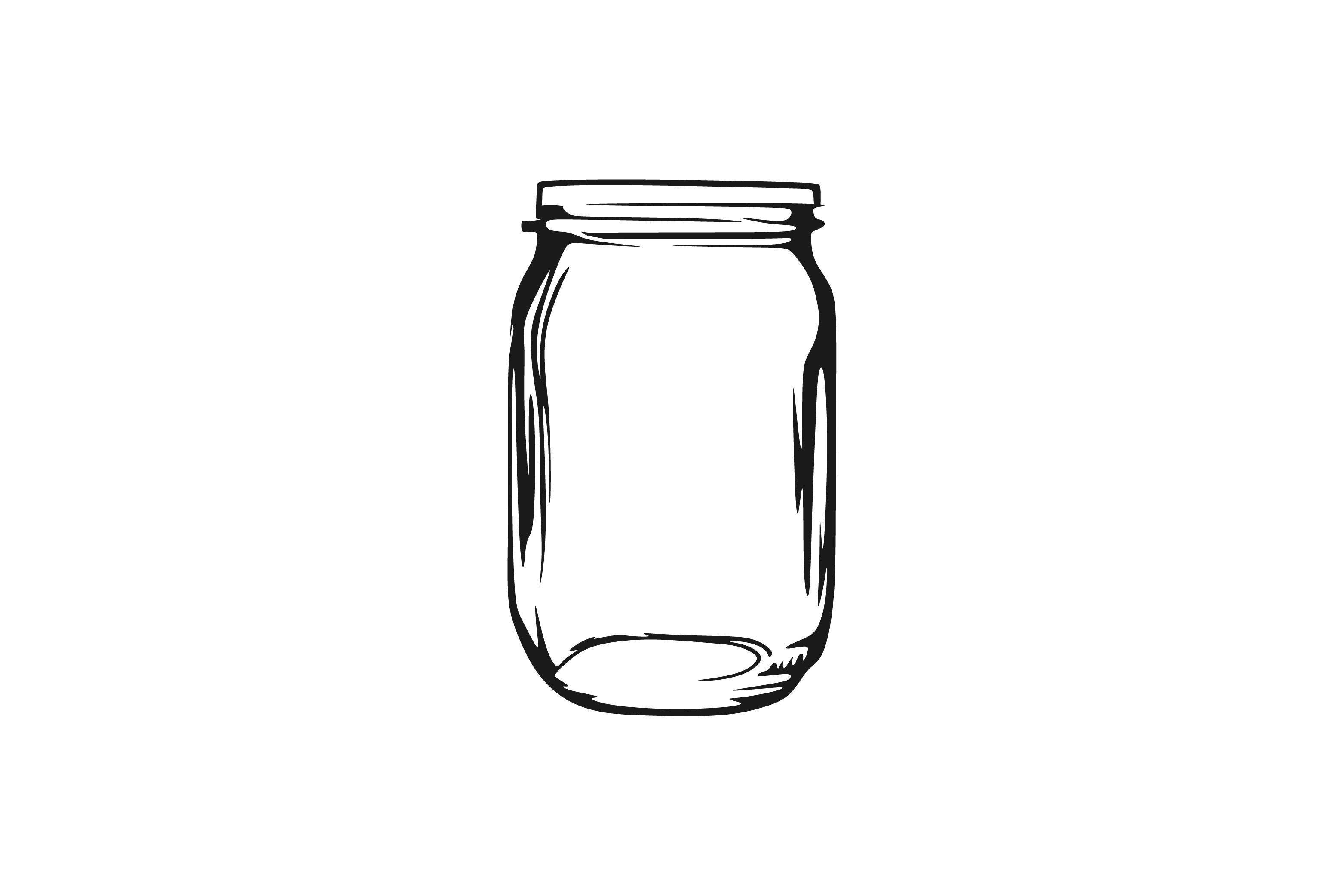 Jar Logo - Blank mason jar logo