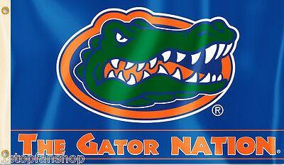 GatorNation Logo - Florida Gators 3' x 5' Flag (The Gator Nation) NCAA Licensed 15889353093 |  eBay