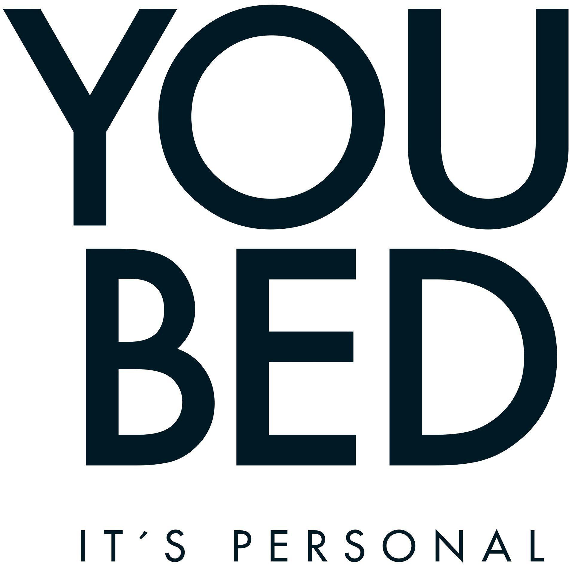 Bed Logo - You Bed Logo with payoff_cmyk