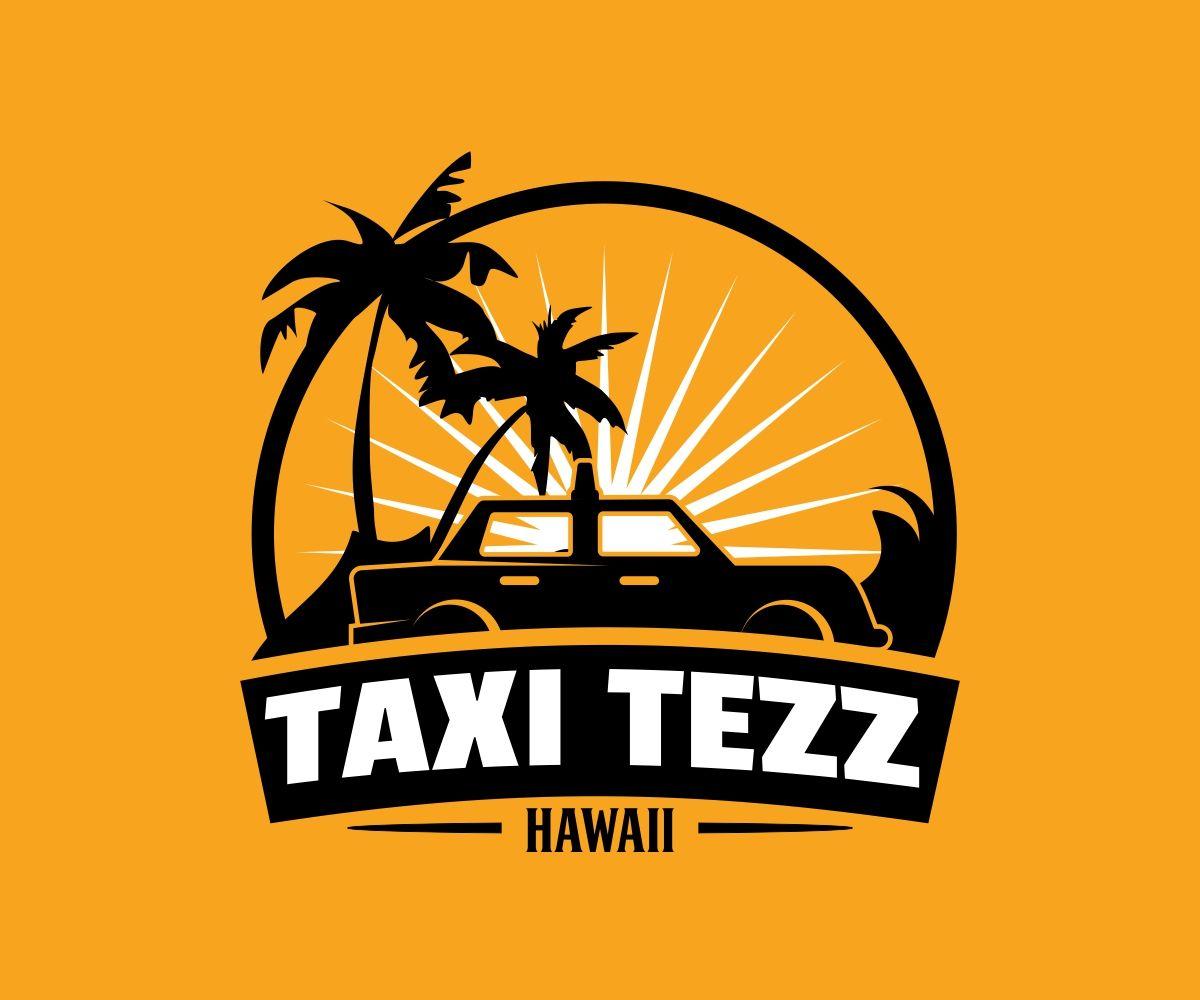 Tourist Logo - Logo for TAXI TEZZ, a new taxi buisness in hawaii, transporting