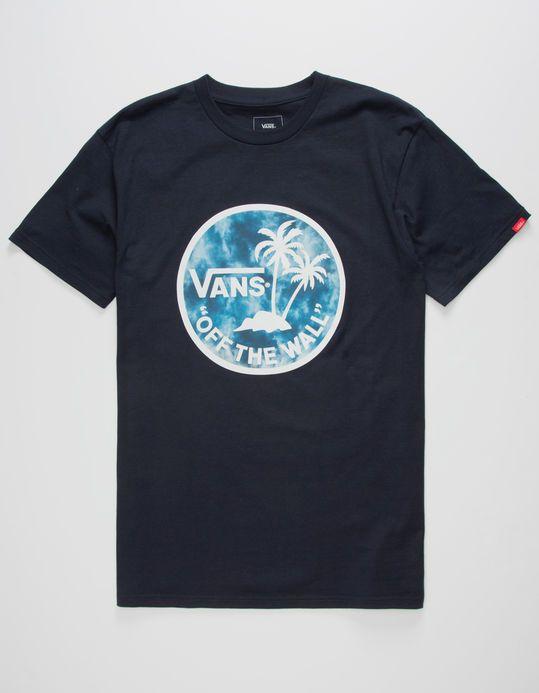 Tillys.com Logo - VANS Dual Palm Logo Mens T-Shirt - NAVY - 294277210 | Tillys