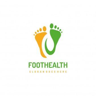 Feet Logo - Healthy feet logo template Vector | Premium Download