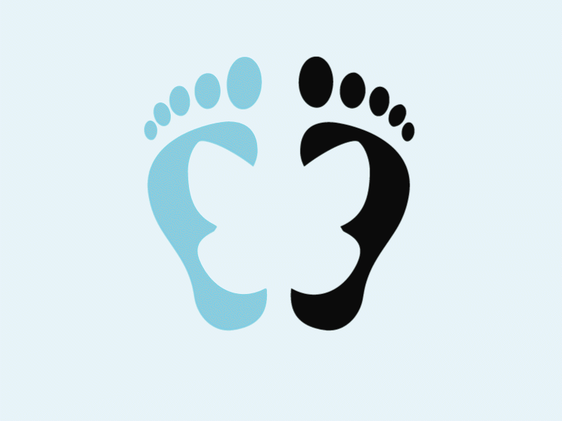 Feet Logo - Feet care logo by Martijn Loth on Dribbble
