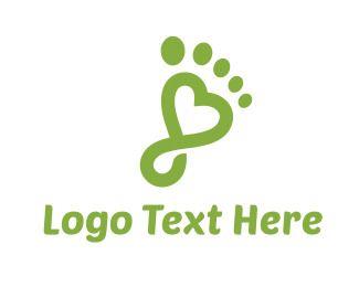 Feet Logo - Foot Spa Logo