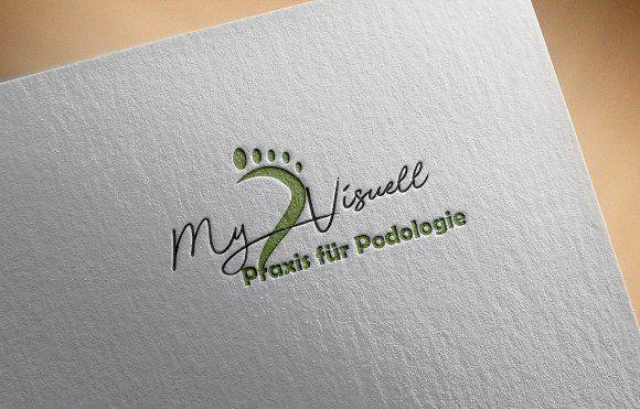 Feet Logo - Podologie Feet Logo Design Spa