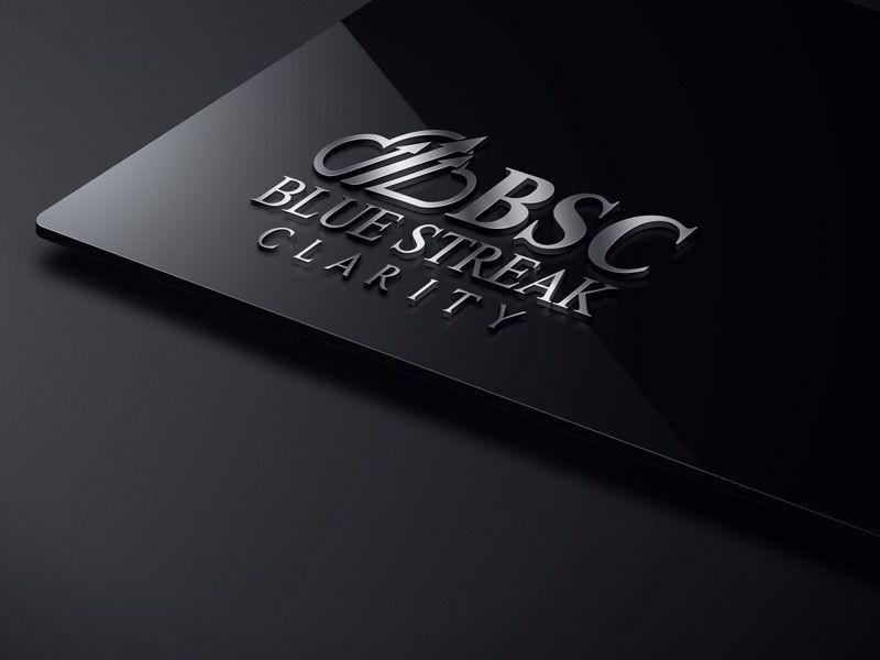 Bluestreak Logo - Elegant, Playful, Commercial Logo Design for Blue Streak Clarity or