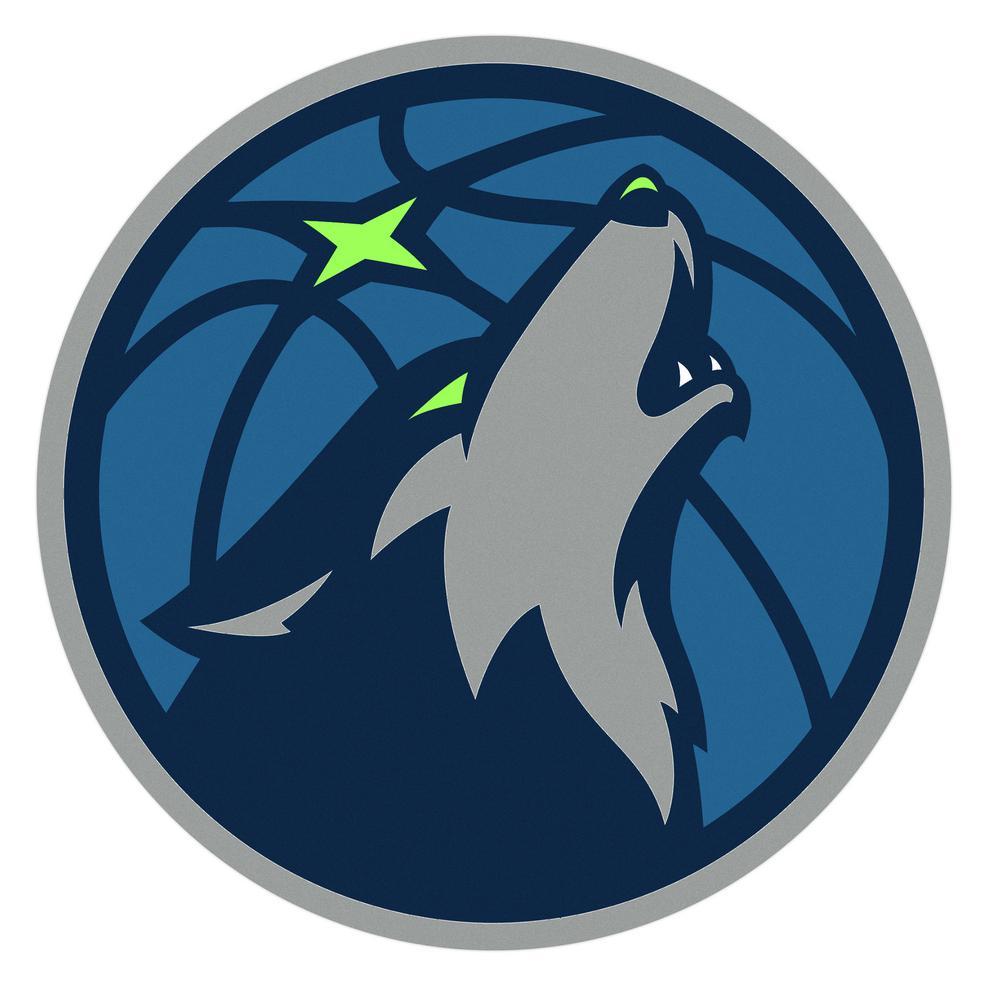 Minnesota Logo - NBA Minnesota Timberwolves Outdoor Logo Graphic- Large