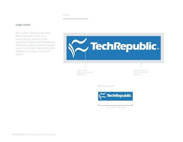 TechRepublic Logo - TechRepublic Style Guides