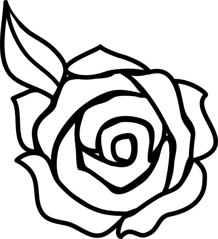 Yellow Flower with Red Outline Logo - Rose Flower Drawing Outline - Flowers Healthy
