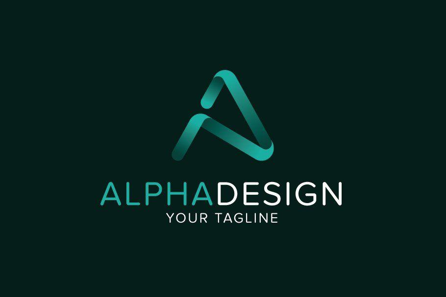 Alpha Logo - Alpha A Logo