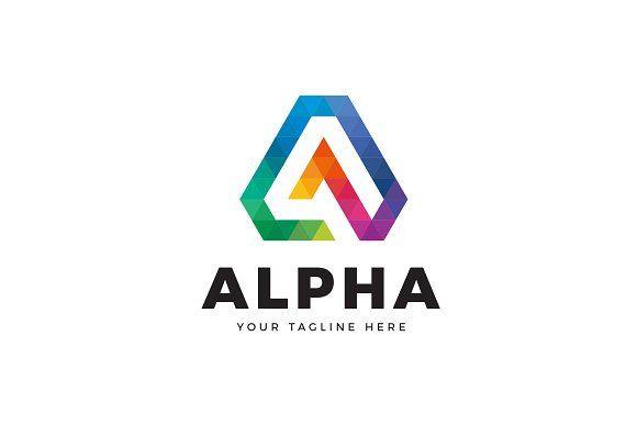Alpha Logo - Alpha Letter A Logo