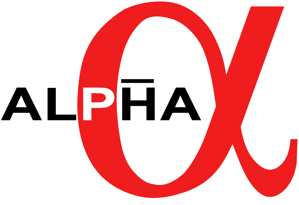 Alpha Logo - ALPHA logo. TRIUMF : Canada's particle accelerator centre