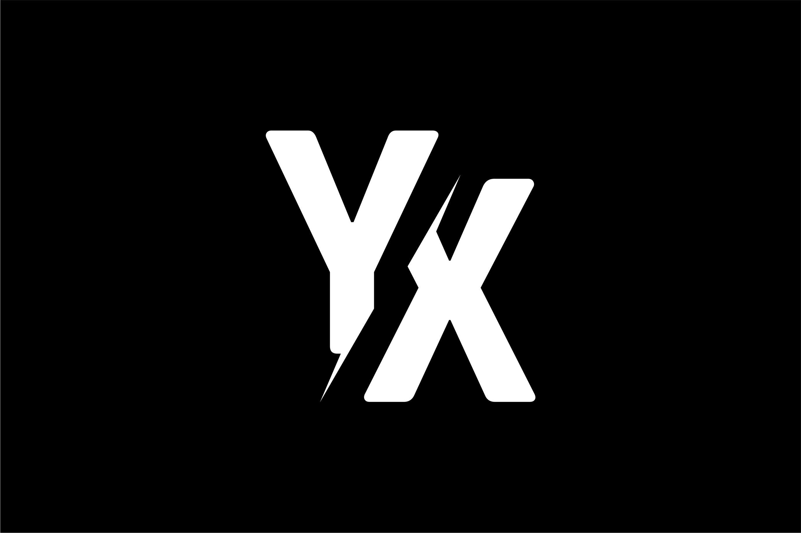 Yx Logo - Monogram YX Logo Design