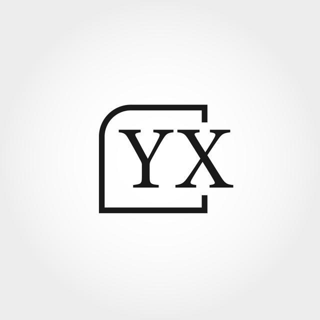 Yx Logo - Initial Letter YX Logo Template Design Template for Free Download