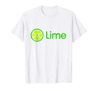 Lime Logo - Lime Logo Shirt - Lime Scooters / Lime Charger