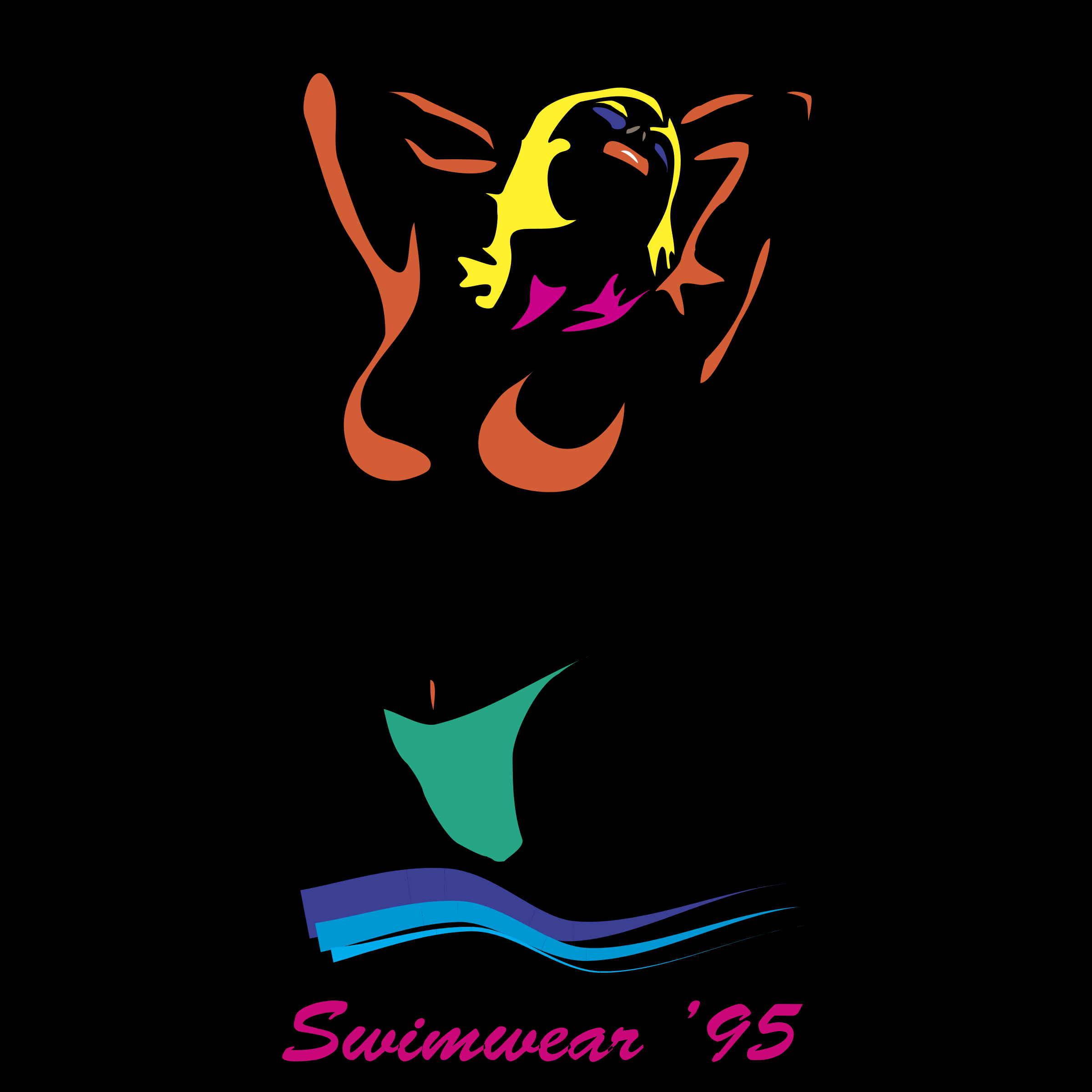 Swimwear Logo - Swimwear 95 Logo PNG Transparent & SVG Vector - Freebie Supply