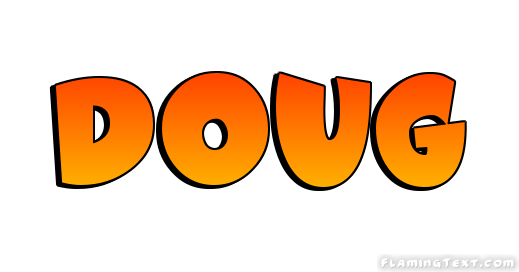Doug Logo - Doug Logo | Free Name Design Tool from Flaming Text