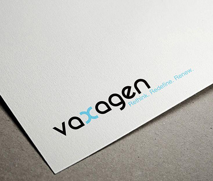 Doug Logo - Vaxagen Cancer Research: Logo & Graphic Design For Healthcare. Doug