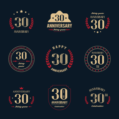 Anniversary Logo - Free Anniversary Logo Maker | 10th, 25th & 50th Anniversary Logo ...