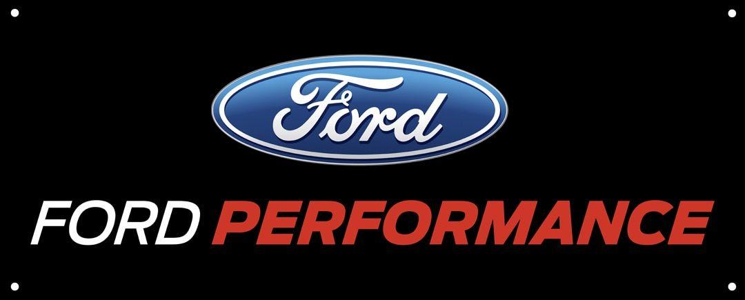 Performance Logo - Ford Performance Logo Banner 60x24