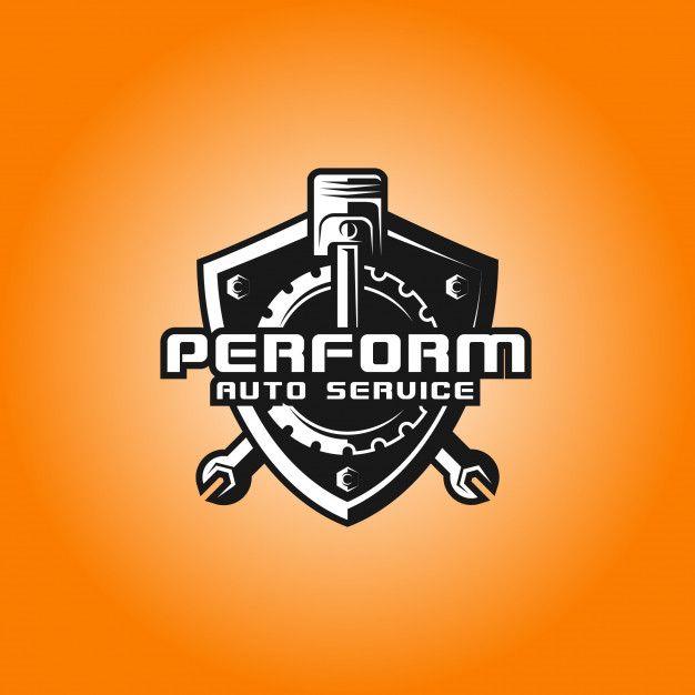 Performance Logo - Auto performance logo template Vector
