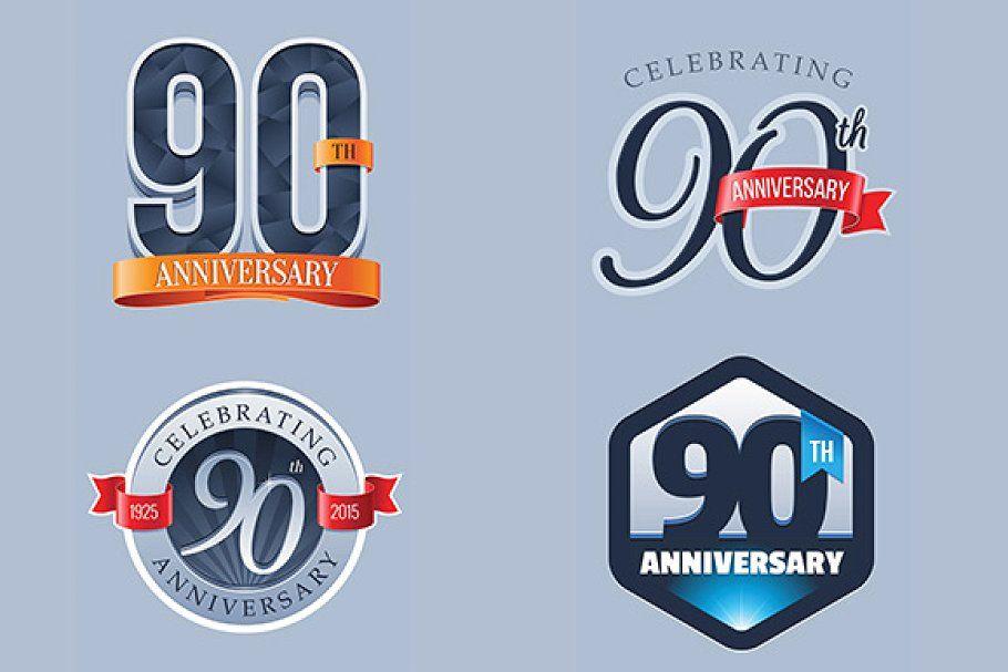 Anniversary Logo - 90th Anniversary Logo
