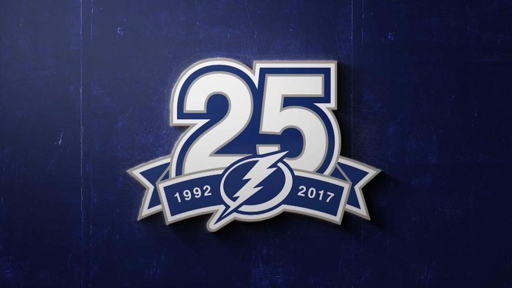 Anniversary Logo - Lightning unveil 25th anniversary logo; celebration events