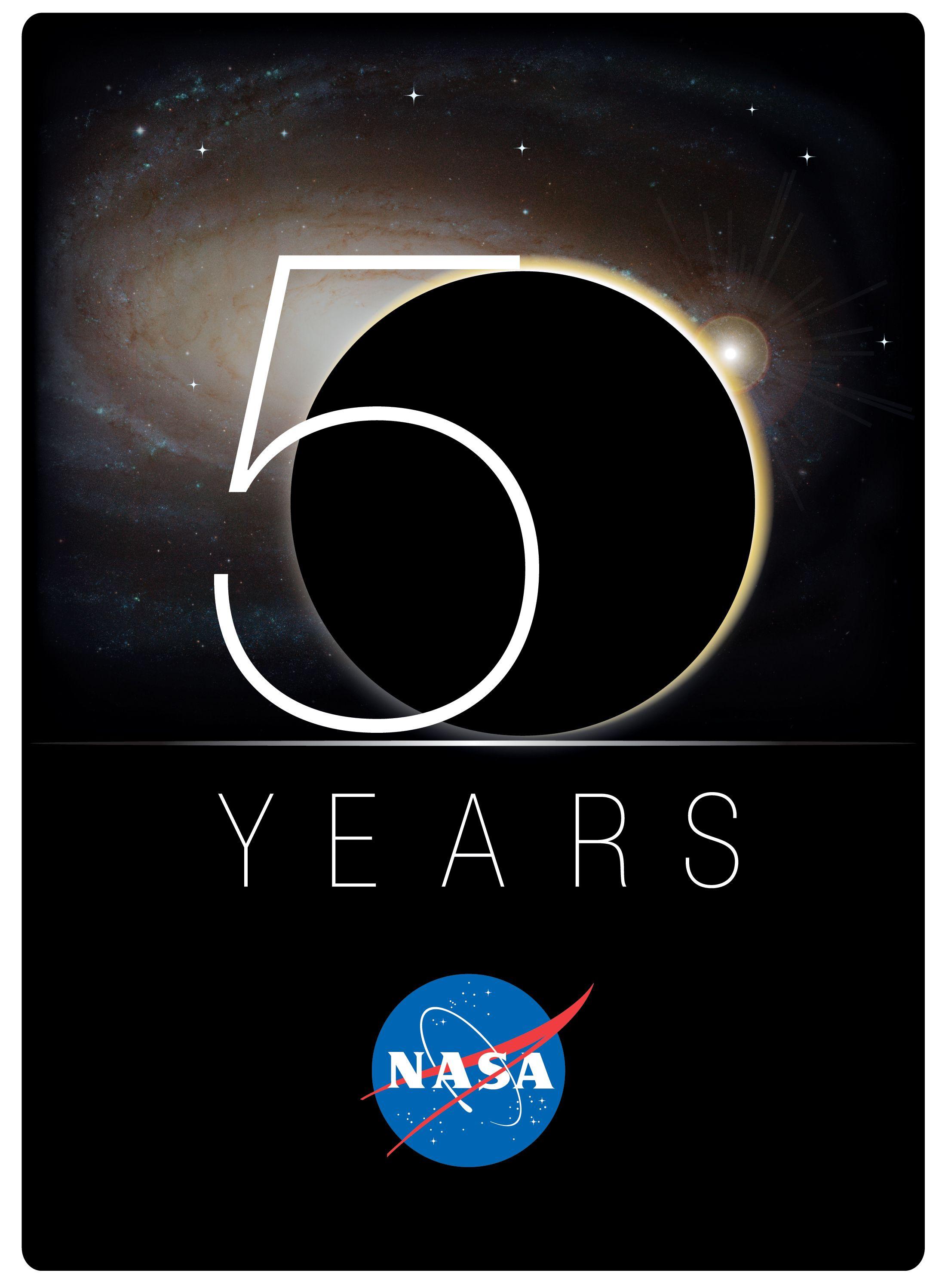 Anniversary Logo - NASA Unveils 50th Anniversary Logo