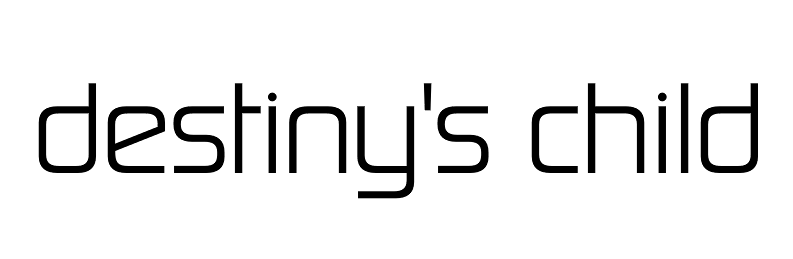 Destiny's Logo - Destiny's Child Font