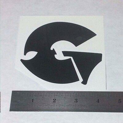 GZA Logo - GZA Vinyl DECAL STICKER BLK WHT RED Rap Hip Hop Logo Window WU TANG CLAN RZA ODB