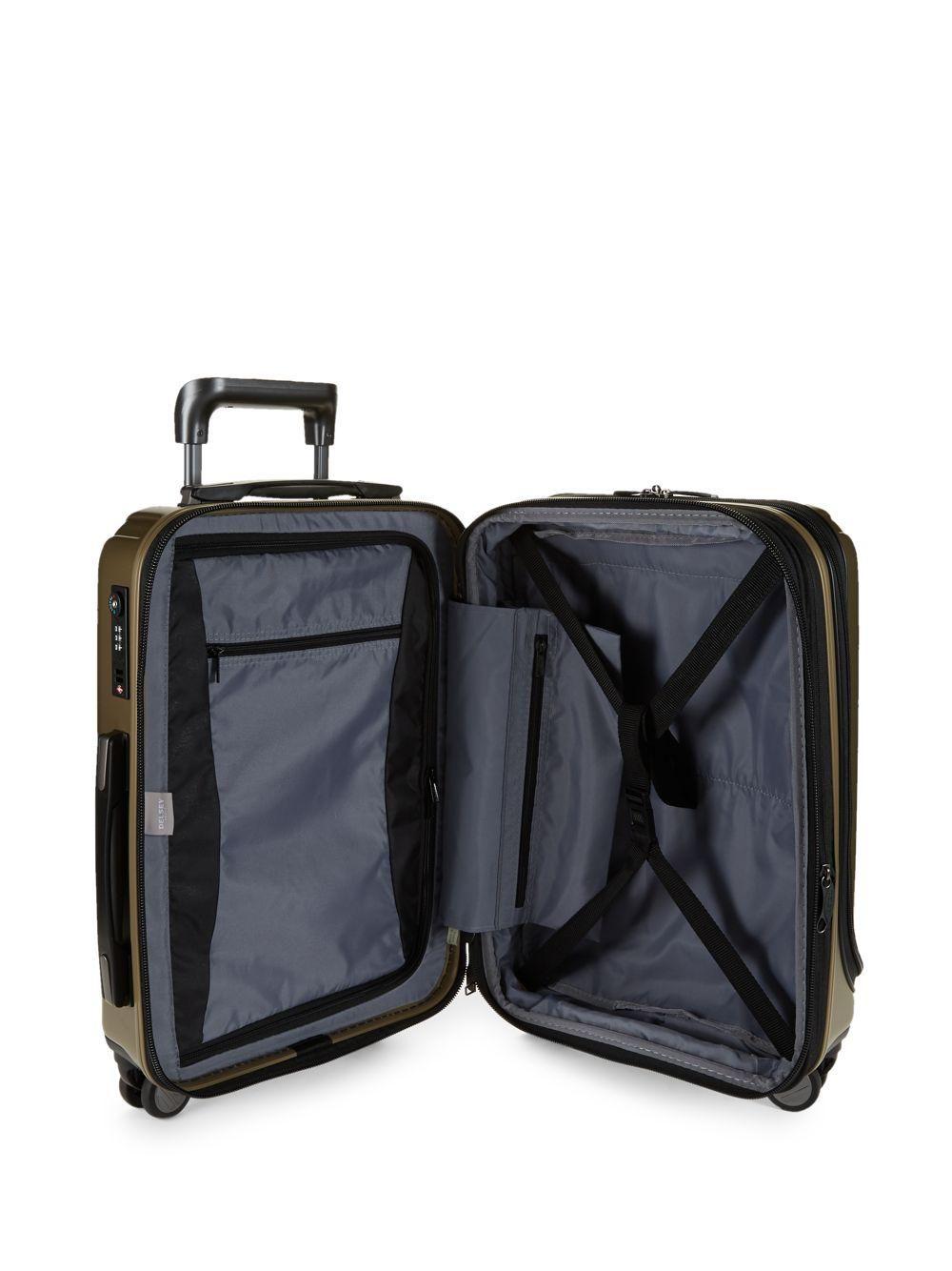 Delsey Logo - Delsey Logo 19 Inch Spinner Suitcase