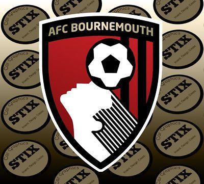 Bouremouth Logo - AFC Bournemouth Logo Color Die Cut Vinyl Sticker Car Window Hood ...