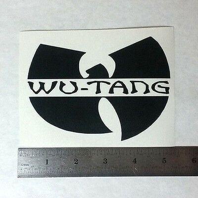 GZA Logo - WU TANG CLAN Vinyl DECAL STICKER BLK/WHT/RED Rap Hip Hop Logo Window RZA  GZA ODB