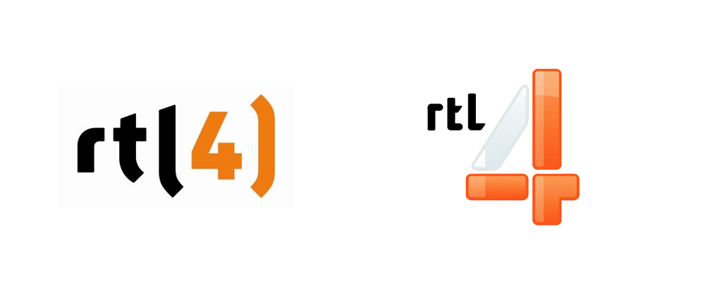 RTL Logo - Brand New: New Logo And On Air Look For RTL 4 By Fin Design
