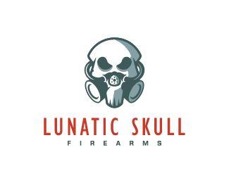 Lunatic Logo - Lunatic Skull Designed