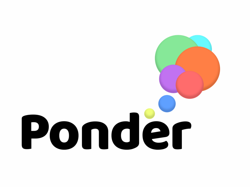Ponder Logo - Ponder by Giulio Smedile on Dribbble