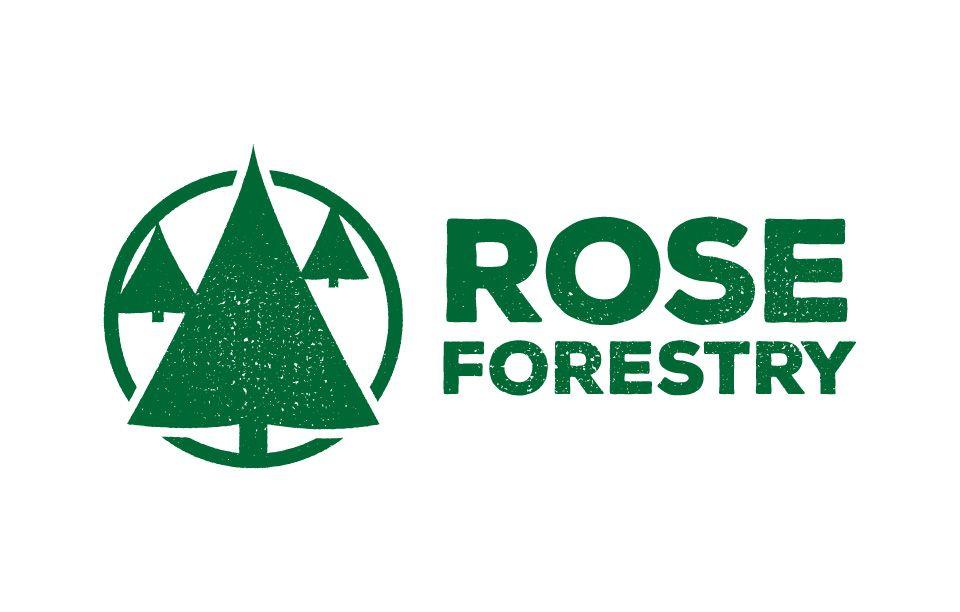 Forestry Logo - Rose Forestry Logo Design - Renoun Creative