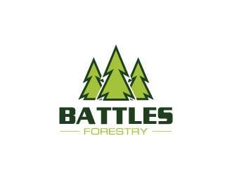 Forestry Logo - Battles Forestry logo design
