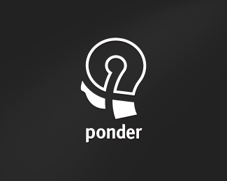 Ponder Logo - Ponder Designed