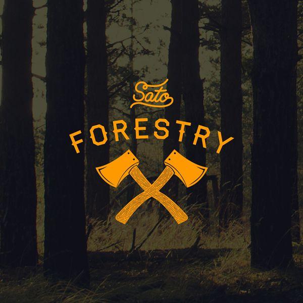 Forestry Logo - Sato Forestry Logo