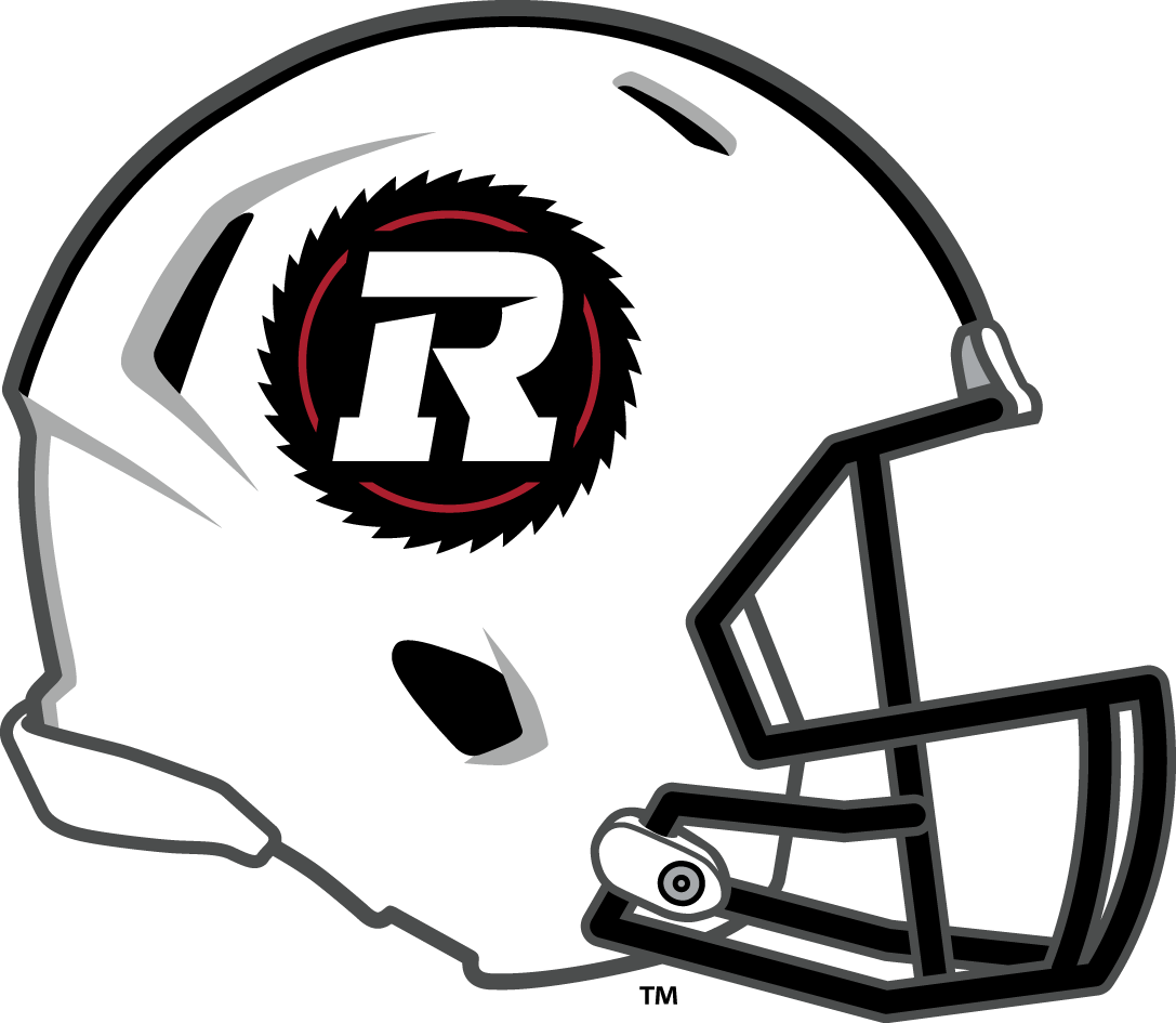 Redblacks Logo - Ottawa RedBlacks Helmet Football League (CFL)