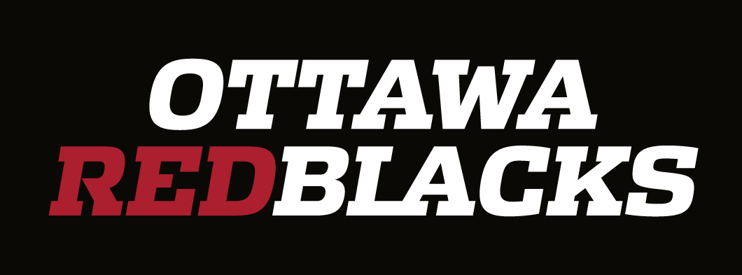 Redblacks Logo - Ottawa RedBlacks Wordmark Logo Football League CFL
