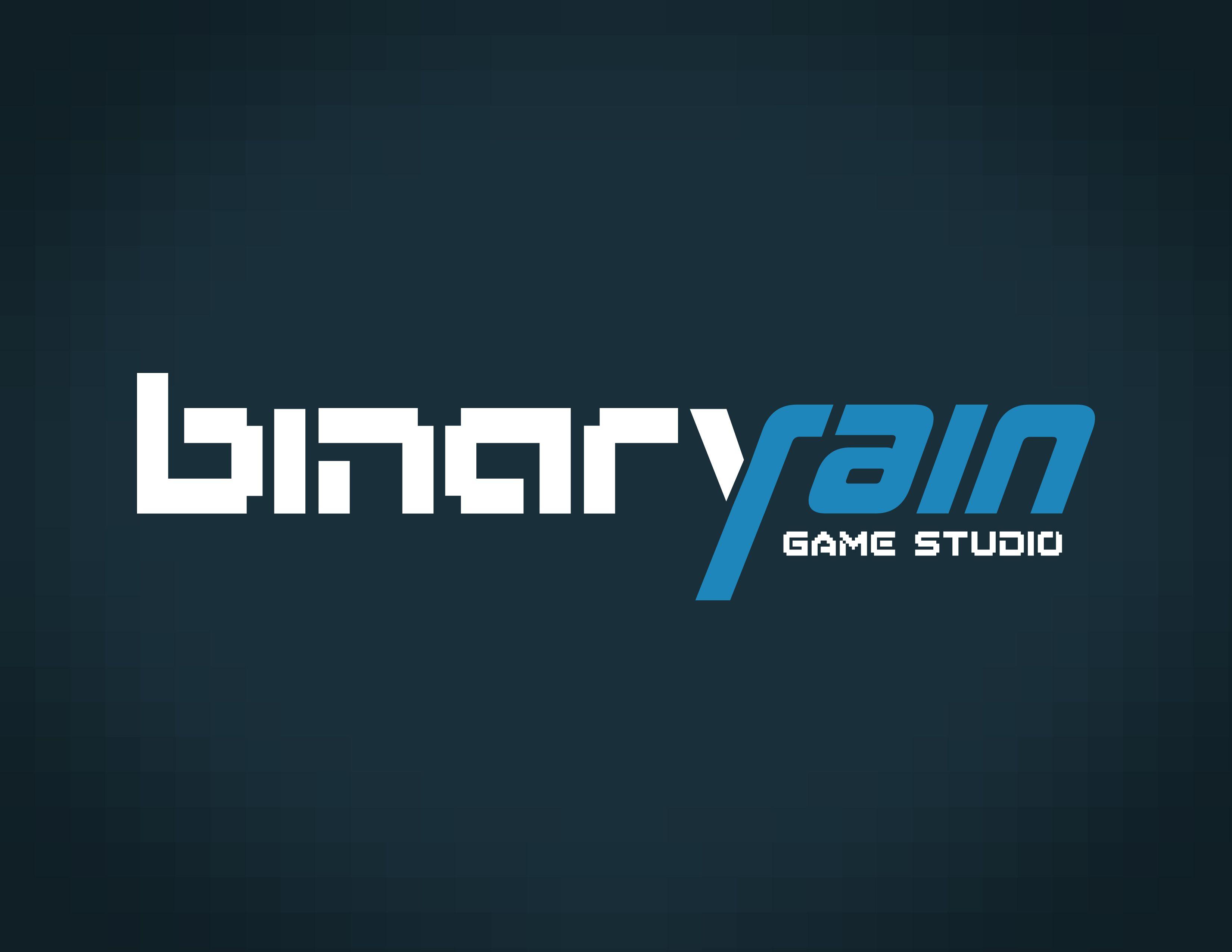 Binary Logo - Binary Rain Game Studio Logo. Graphic Design. Altoona, PA 16602