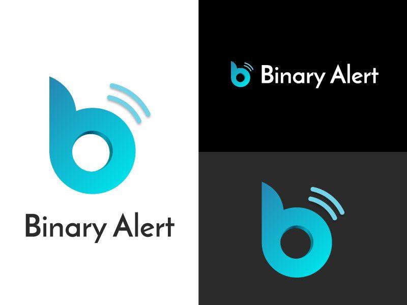 Binary Logo - Logo Binary Alert by Rishikesh Deshpande on Dribbble
